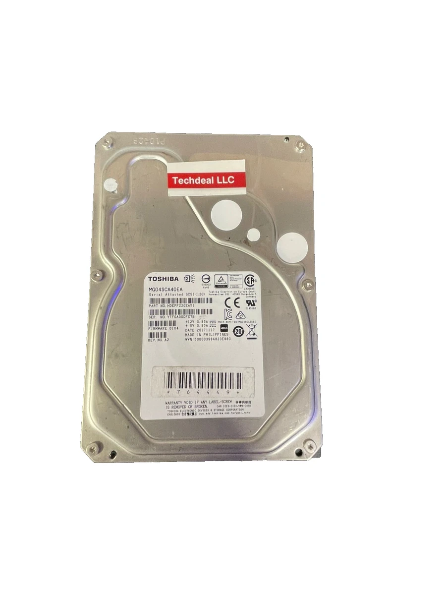 Toshiba 4TB Internal Hard Disk Drives for sale | eBay