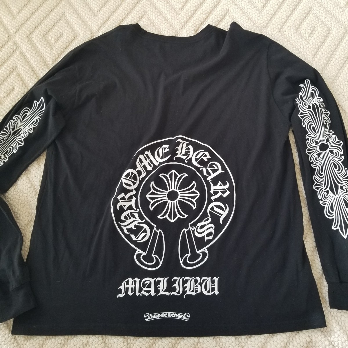 Chrome Hearts Malibu Exclusive Long Sleeve Shirt Black Men