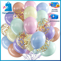 Luftballons Pastell 12 Zoll 60 StüCk Bunte Latex Helium Ballons FüR Party