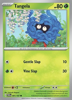 Tangela - 001/167 - Common - Near Mint