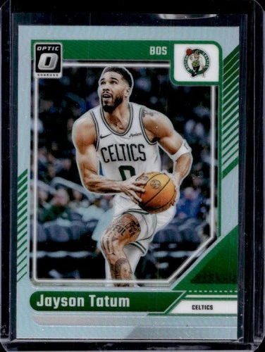 2024-25 Panini Donruss Optic Jayson Tatum Holo Prizm #70 Celtics