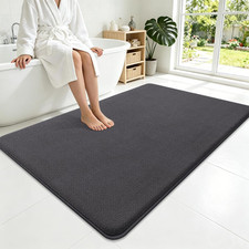 Memory Foam Bath Mat 59X35, Extra Soft Absorbent Bathroom Rugs