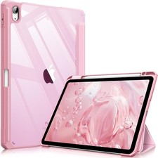 Hybrid Slim Case for iPad Air 11-inch M4/M3/M2 2026/2025/2024 Clear Back Cover