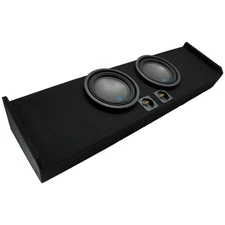 Fits 2009-2015 Ford F-150 Super Crew Truck Alpine S-W10D2 Type S Dual 10 Sub Box