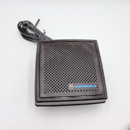 Motorola HSN6001B Wired External Radio Speaker