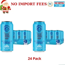 Gorilla Mind Energy Drink - Blue Raspberry, 16oz, 24-Pack
