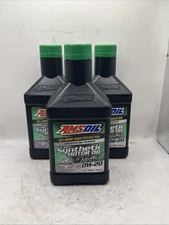 AMSOIL 0W-20 Signature Series Motor Oil | Full Synthetic ENGINE OIL 0w20 (3 Qts)