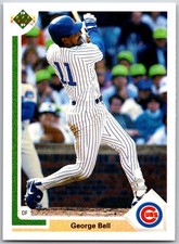 ⚾ 1991 Upper Deck #742 George Bell Chicago Cubs