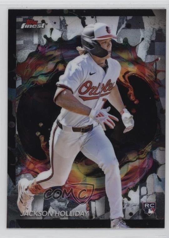 2024 Topps Finest Rare Jackson Holliday #240 Rookie RC 1a39
