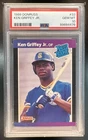 1989 Donruss Ken Griffey Jr. #33 RC Rated Rookie Mariners PSA 10