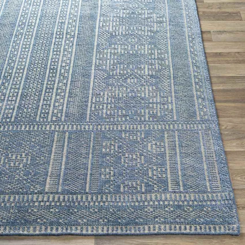 Jaimie Traditional Denim Area Rug - Image 3 of 4