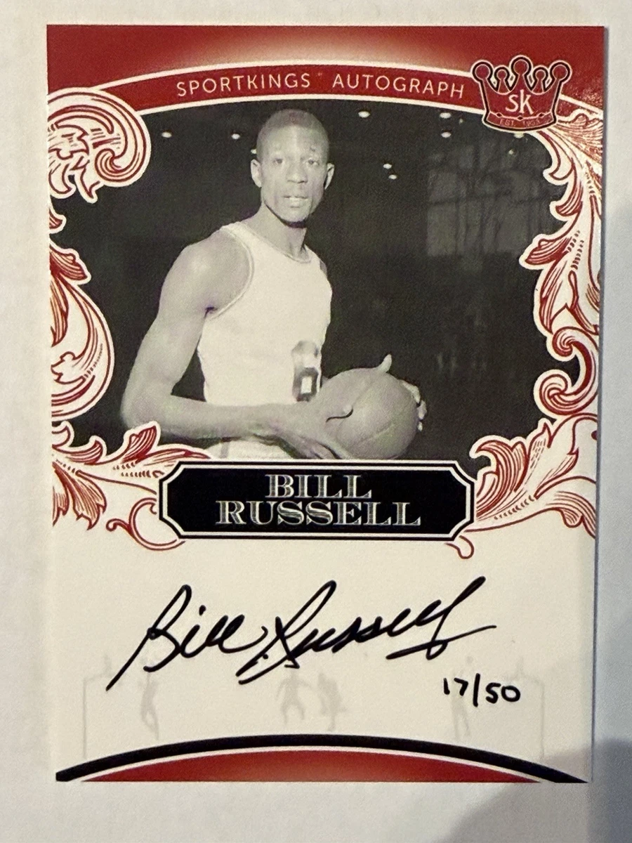Bill Russell Basketball Parallel/Variety Sports Trading Cards