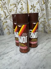 3x Vintage 1987 Favor Furniture Polish Spray Wax SC Johnson Full Can Lemon Prop
