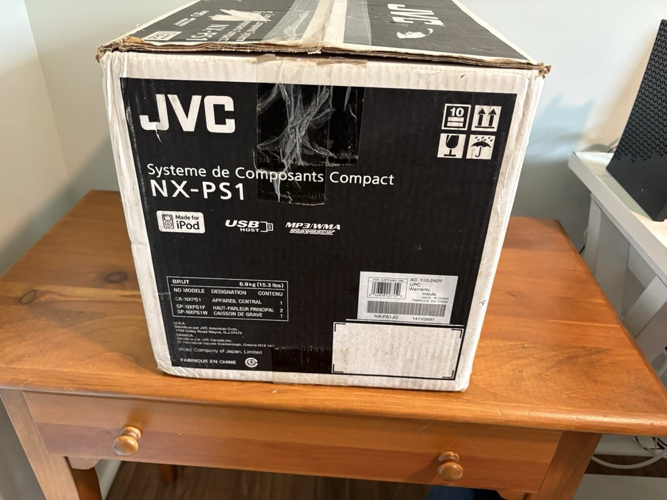 JVC NX-PS1 iPod Docking Station USB Mp3 Player NEW In Box - Image 3 of 3