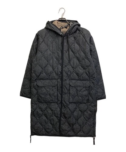 TAION Military Hooded Down Coat Men's Size L Black/Gray NWT - product listing photo