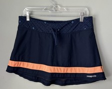 Womens Patagonia Low-Rise Running Pickleball Skort Size M Skirt Shorts CUTE