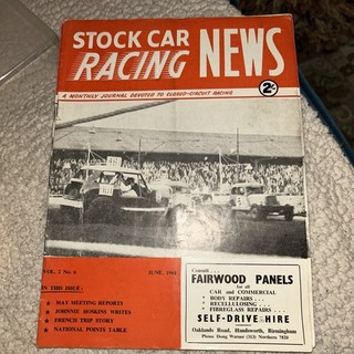 Stock car racing News volume 2 No. 6 June 1961