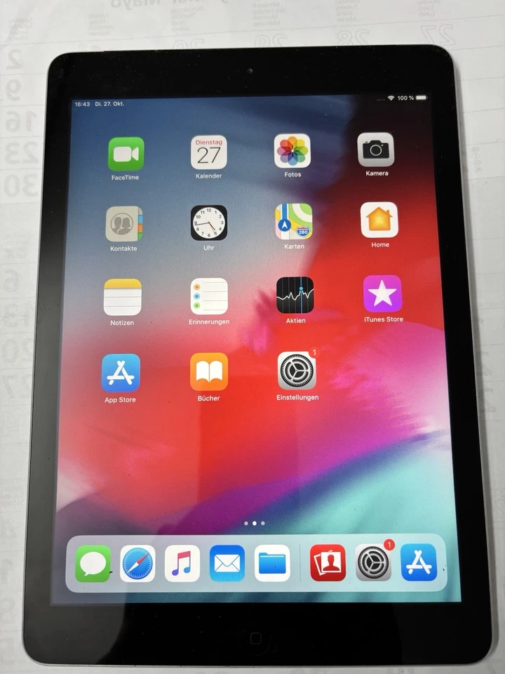 Apple iPad Air 1 · 32GB · Wi-Fi + Cellular, Foto 1 von 5