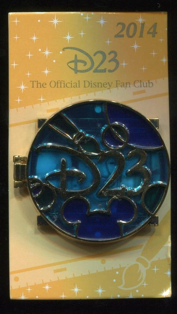 D23 Stained Glass 2014 Walt Disney WDW Version Disney Pin 99950