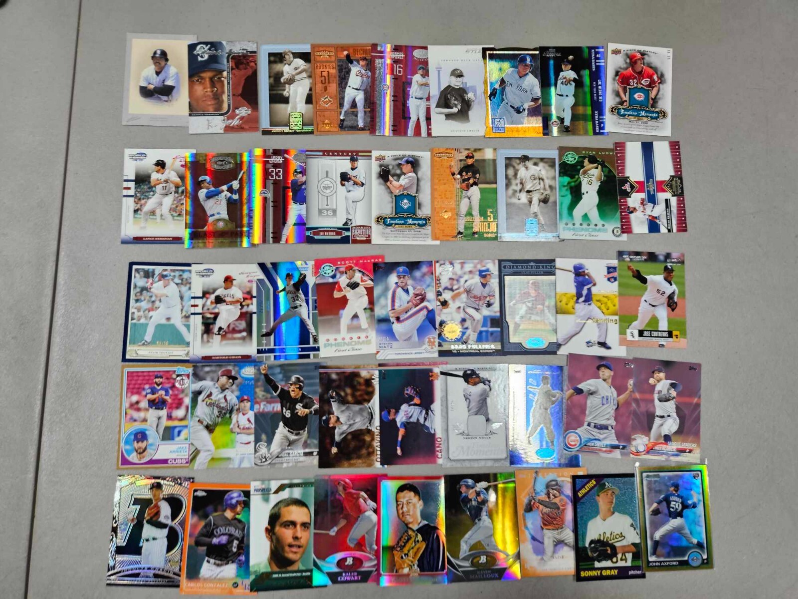 Lot of (45) Serial Numbered Baseball Cards ALL Numbered to 100 and Below w/HOF's eBay