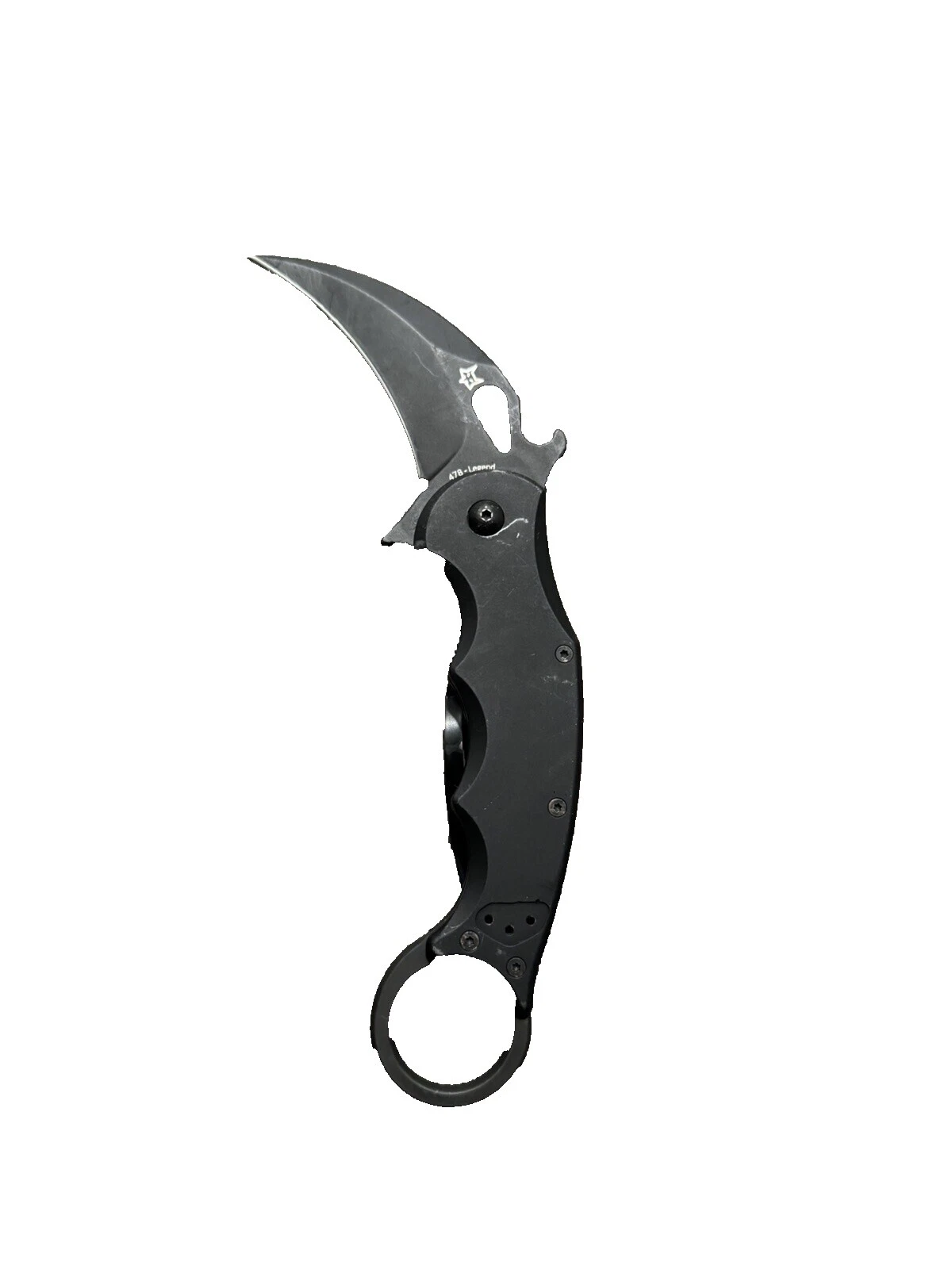 Navaja mango de aluminio Fox modernos de colección cuchillos plegables producidos en fábricas