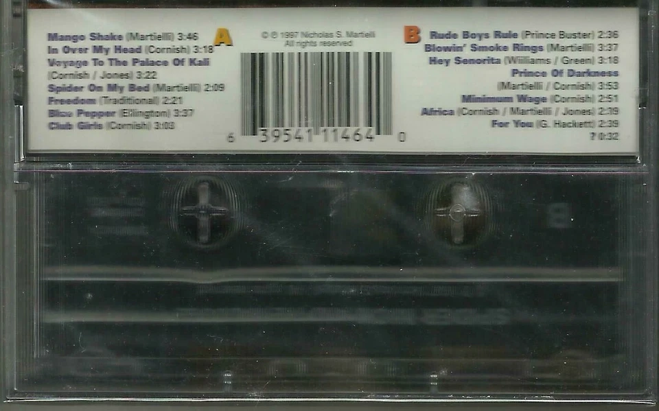 SPIDER NICK & THE MADDOGS - VOYAGE TO THE PALACE OF KALI CASSETTE RARE Foto 2 de 2