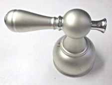 Delta H715NC 13/14 Faucet Handle Lever Diverter Matte Nickel Shiny Chrome Trim