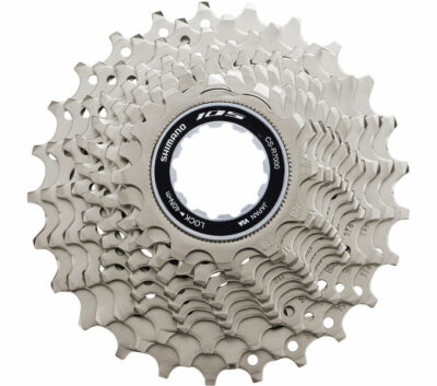 Shimano Kassette 105er Tiagra CSR7000 11-fach 12-25T Zähne silber CSR700011225