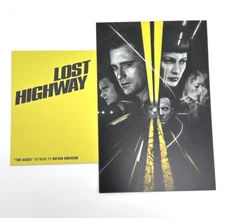 Lost Highway David Lynch Art (2) Postcards 4x6 DoubleSided NeoNoir Bill Pullman 