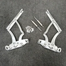 Billet Aluminum Hood Hinges Kit for 1967 1968 1969 Chevy Camaro Pontiac Firebird