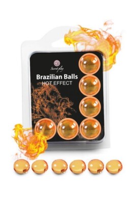 6 Balls HOT Effect Öl Kugeln Wärmeeffekt Kribbelneffekt Analsex Unisex