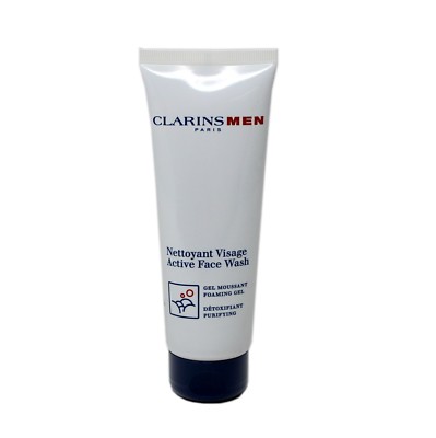 CLARINS MEN ACTIVE FACE WASH FOAMING GEL 125 ML/4.4 OZ. (T)