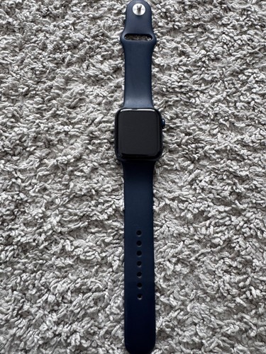 Apple Watch Series 6 (GPS + Cellular) 40 mm aluminium avec bracelet sport - Bleu - Photo 2 sur 10