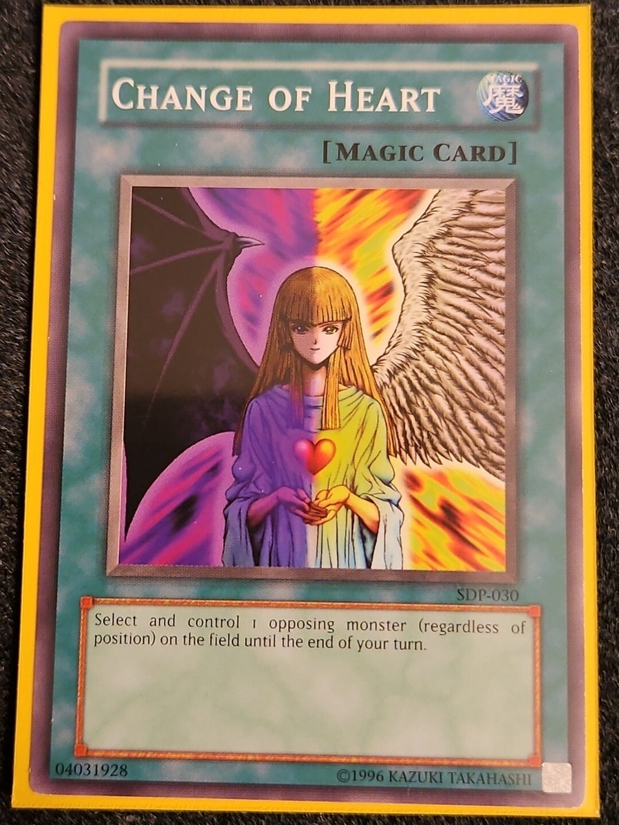 Yugioh! VLP Change of Heart - SDP-030 - Common - Unlimited Edition