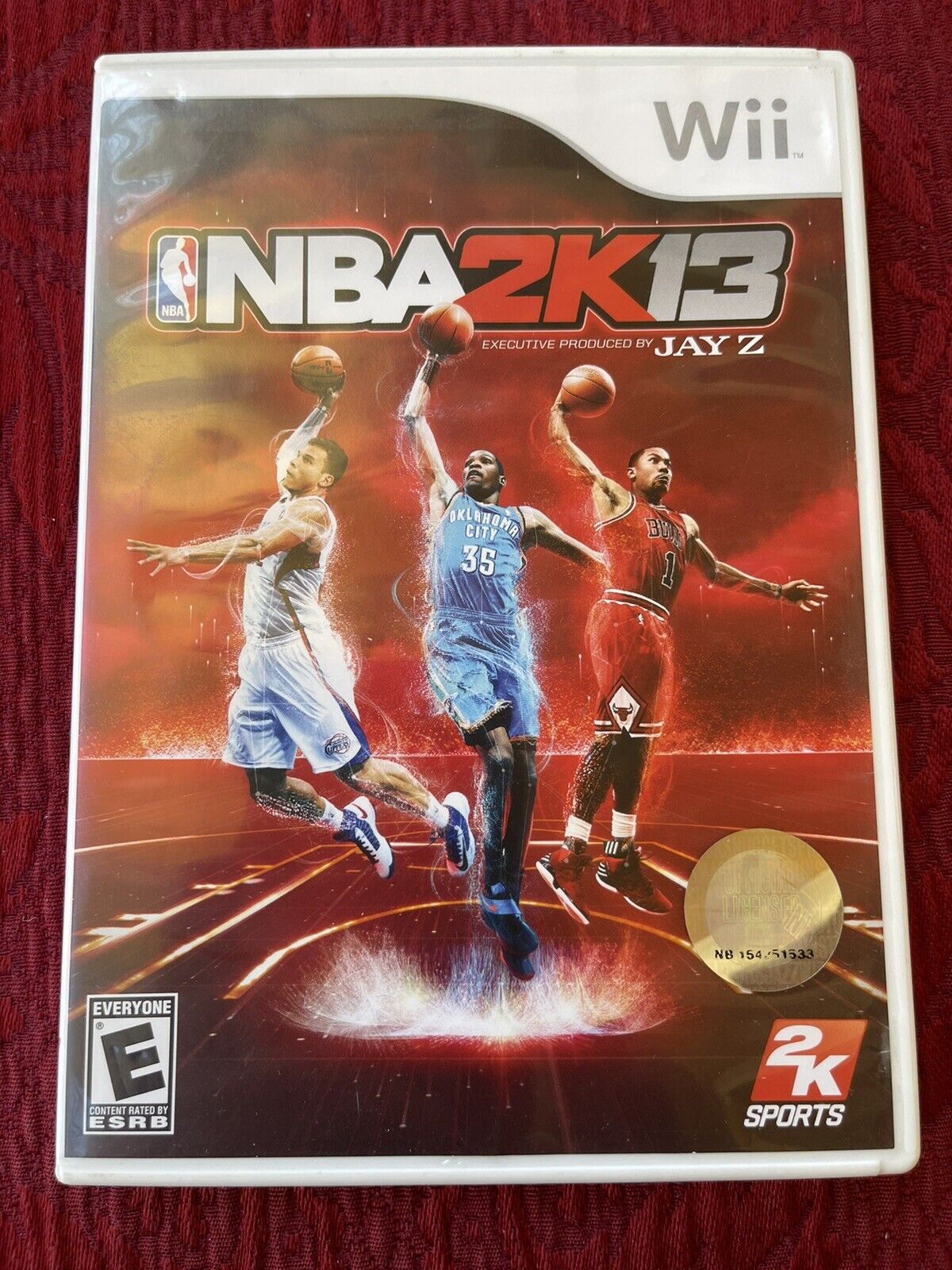 NBA 2K13 (Nintendo Wii, Box Basketball Video Game 710425441905 |