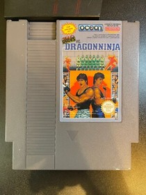 Bad Dudes VS DRAGONNINJA Nintendo Entertainment System NES PAL Cartridge&Sleeve