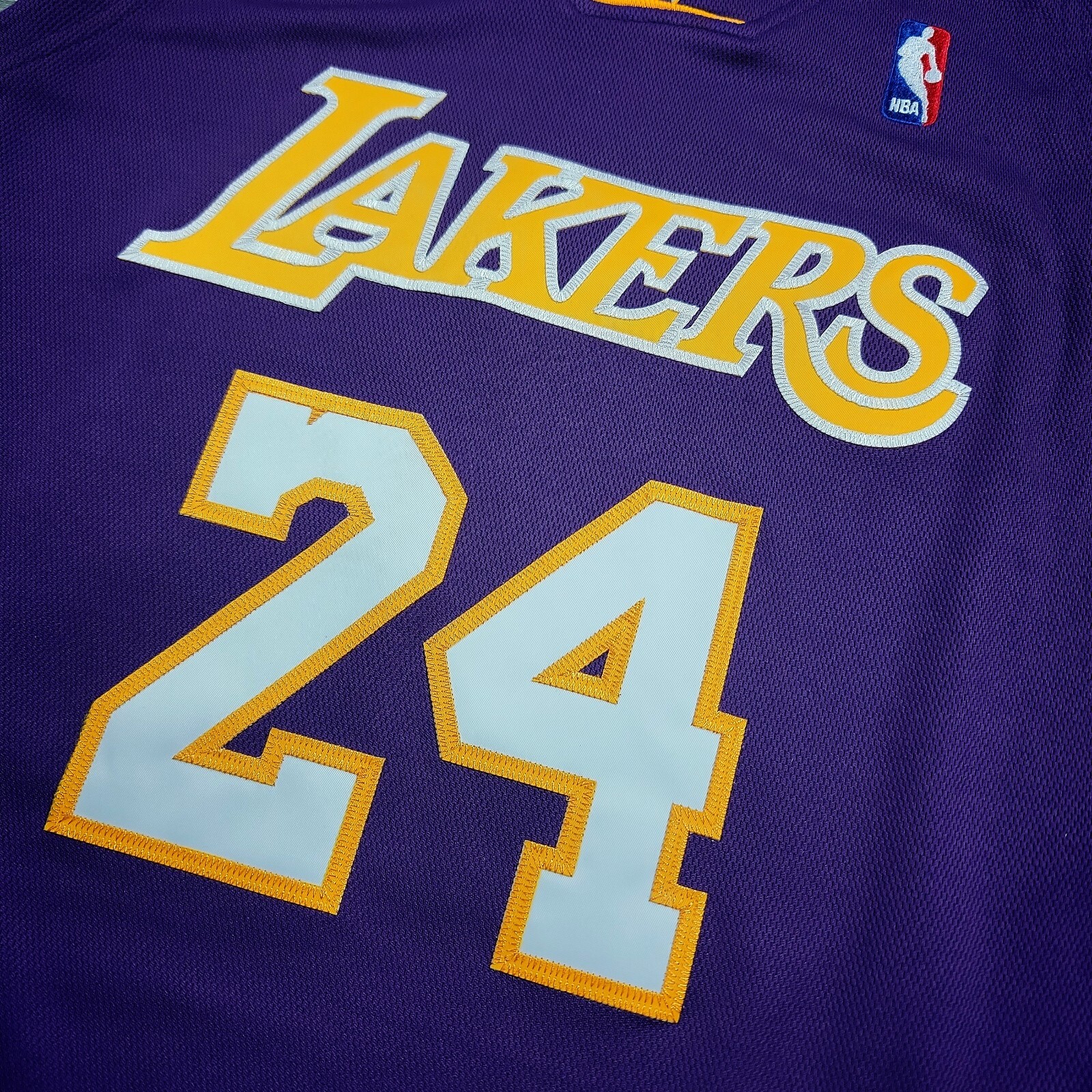 Men's Los Angeles Lakers Road Finals Kobe Bryant #8 Mitchell&Ness