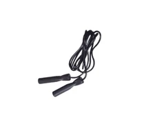 Athletic Bar Jump Rope Skip Rope for Fitness Training (Black)