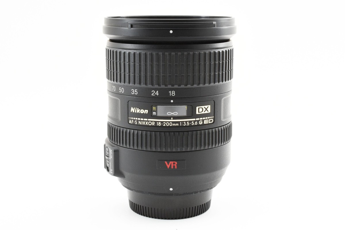 Nikon NIKKOR AF-S 18-200mm f/3.5-5.6G IF ED DX VR Lens [Exc+++
