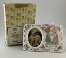 Precious Moments Girls With Kittens Photo Frame 247669 NEW