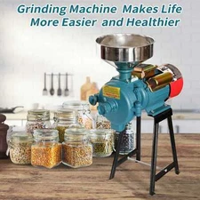 H&ZT 3000W Electric Grinder Dry Feed/Flour Mill Cereals Grain Corn Wheat Machine