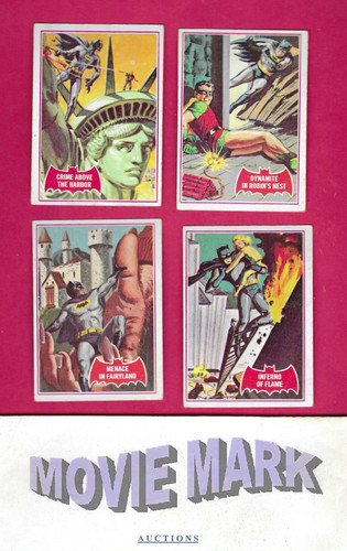 1966 Topps Batman Red Bat #33A Dynamite in Robin's Nest — Raw