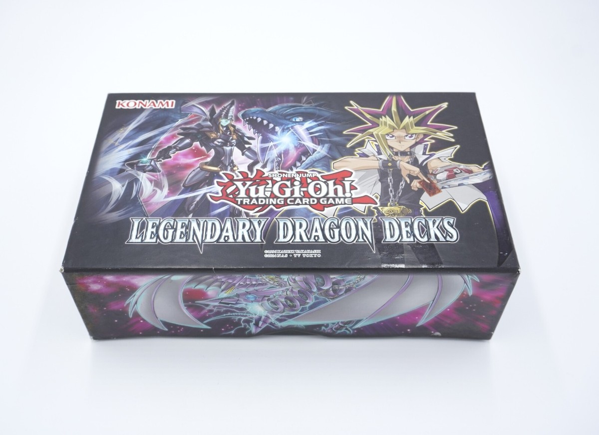 yugioh dragon deck 2014 Complete Custom for Yu-Gi-Oh! Each Legendary Dragon Decks set contains 3 decks for a total of 153 cardsEach Deck has 5 foil cards*Set configuration subject to change. This is how you play