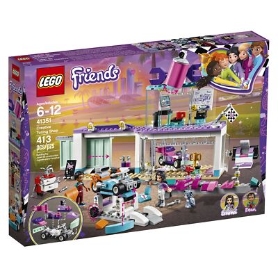 NEW LEGO Friends 41351 Creative Tuning Shop Building Set 413 pcs