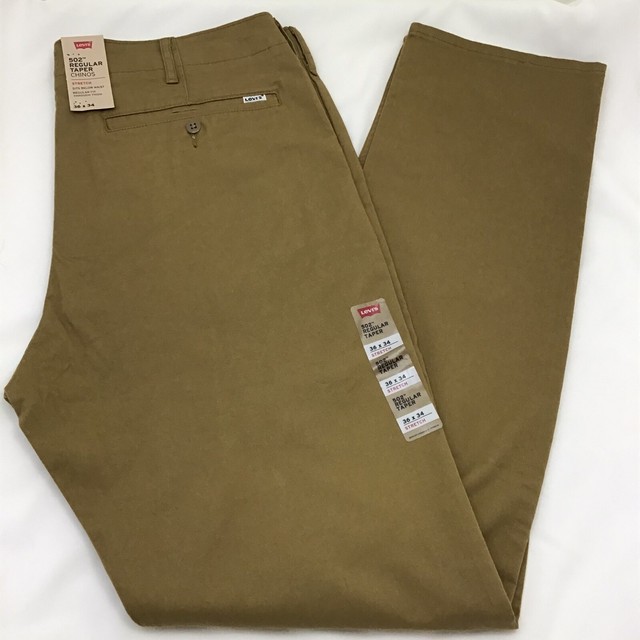 502 regular taper chinos