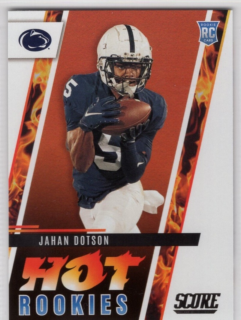 2022 Score Hot Rookies Jahan Dotson Penn State Nittany Lions #HR11