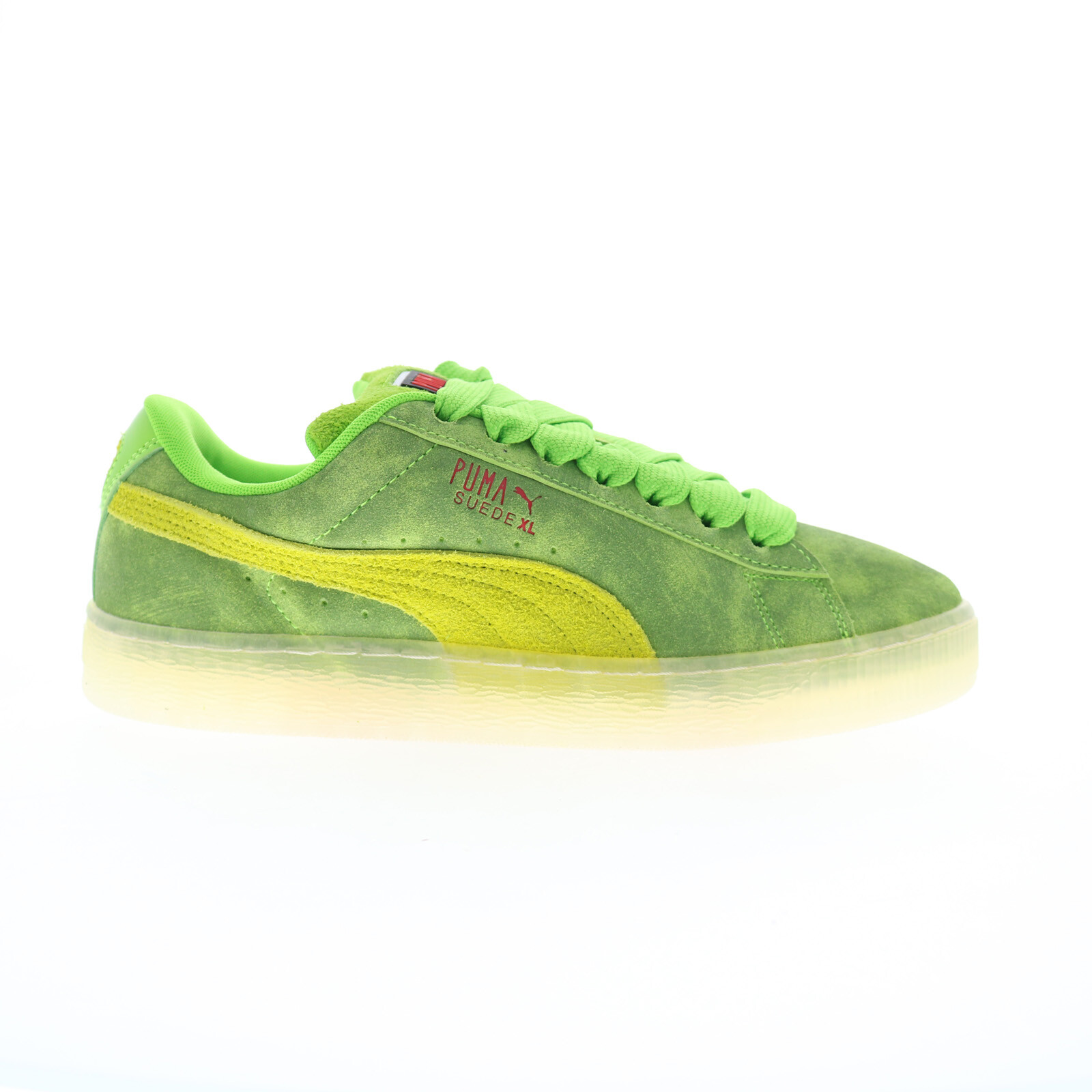 Замшевые кроссовки Puma Suede XL Ghostbusters Slimer Мужские кроссовки Green Lifestyle