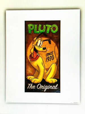 Disney Darren Wilson Pluto Original Art Print 16 x 20 More Sizes