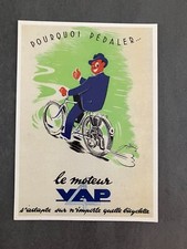 01 - CARTE POSTALE- Réclame Moteur VAP pour toutes bicyclettes vélo