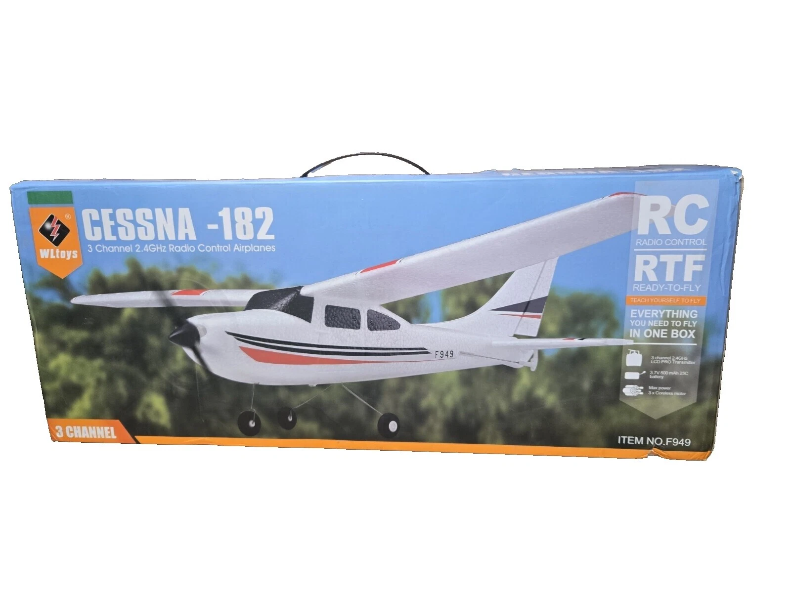 WLtoys Ready-to-Go/RTR/RTF (todo incluido) modelos y kits de aviones de Radio Control